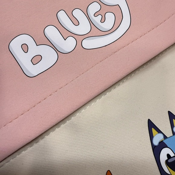 Bluey Bingo Queen Design Backpack High Capacity  Waterproof  3 front pocket - Picture 6 of 15